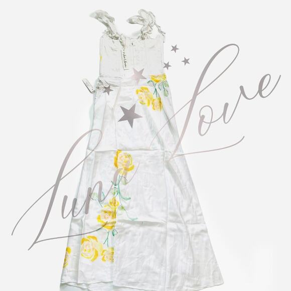 FOR LOVE & LEMONS Millie Maxi Dress (size XS) NWT - Picture 9 of 14